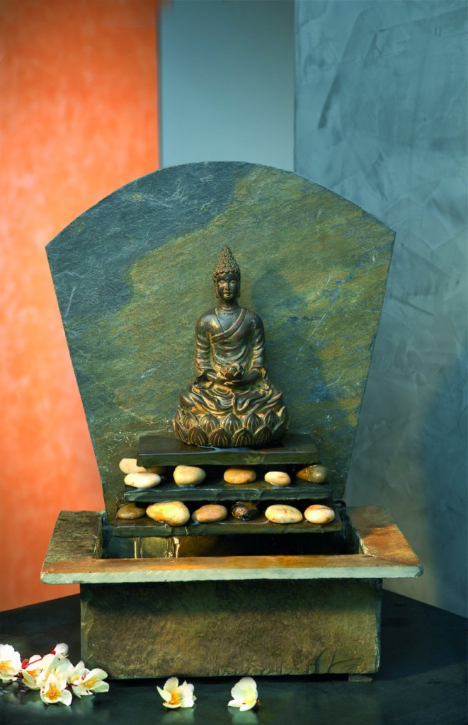 Asian indoor fountain - for spiritual corner