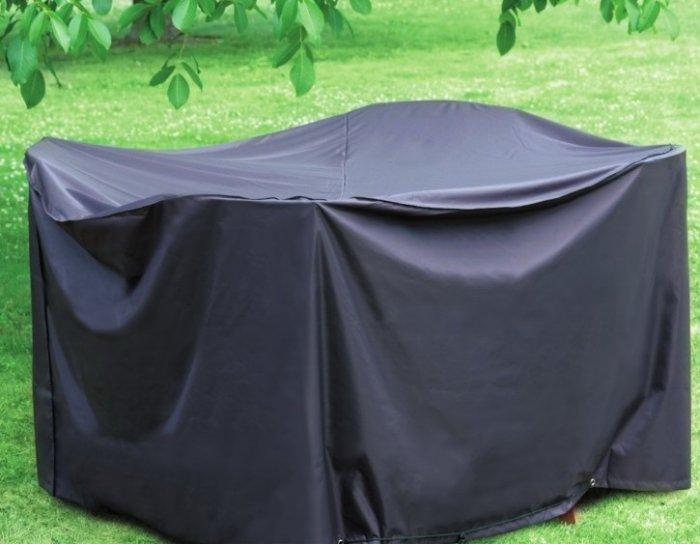 Dark patio furniture cover - for table