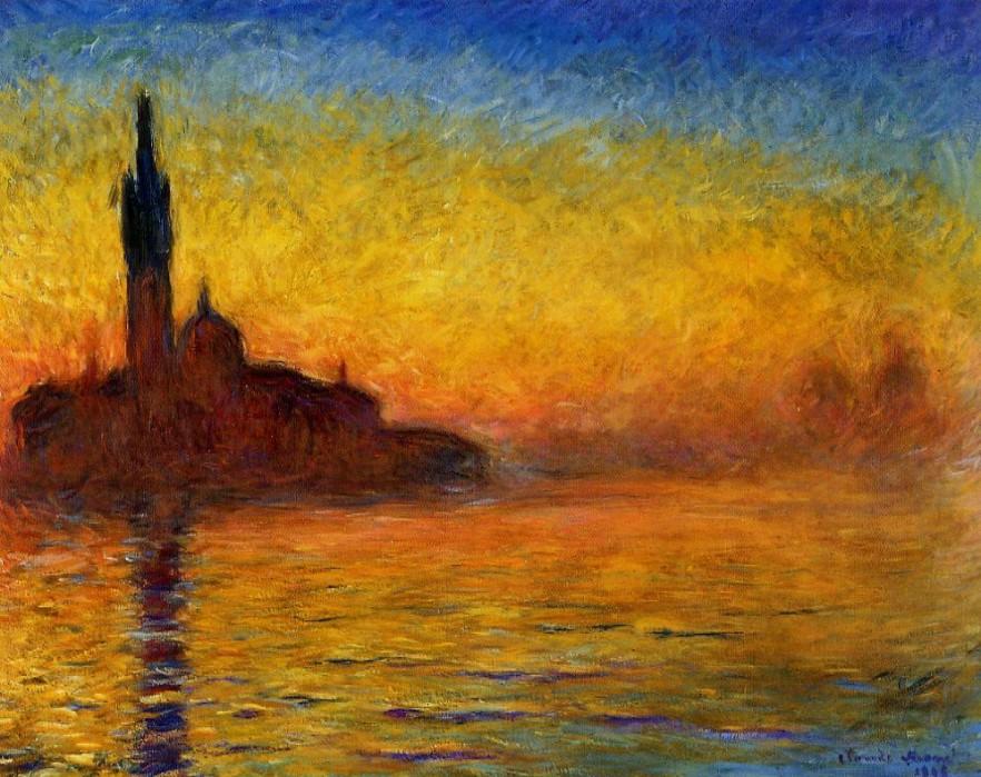 Claude Monet - Twilight Venice