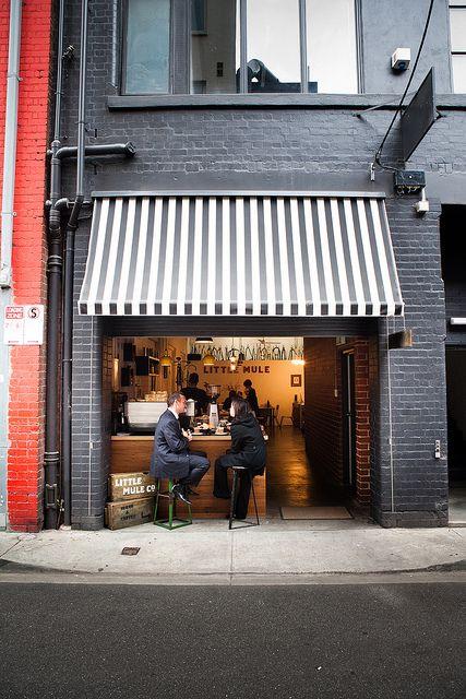 Outdoor cafe design in Europe