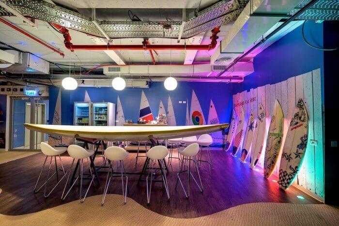Stunning Interior And Office Furniture Ideas From The Google's new Tel Aviv Office