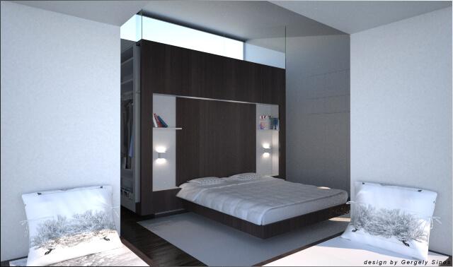 A Beautiful Touch From A Deep Forest - Contemporary Modern House in the UK - London Area: contemporary bedroom