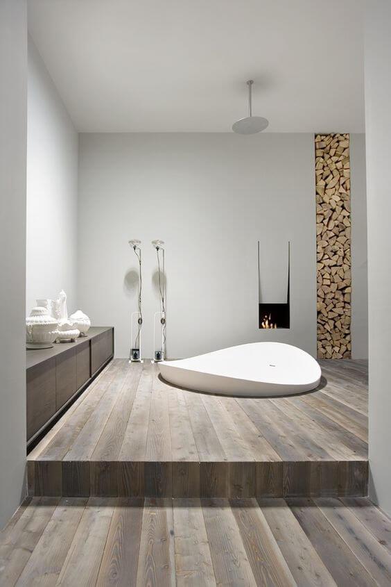 2016 Bathroom Trends: Wood is back