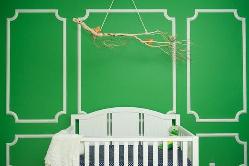 8 Great Ideas for a Nursery Filled with Color and Joy: Go green