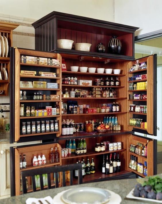 Create a Cupboard – Great Kitchen Pantry Shelving Ideas