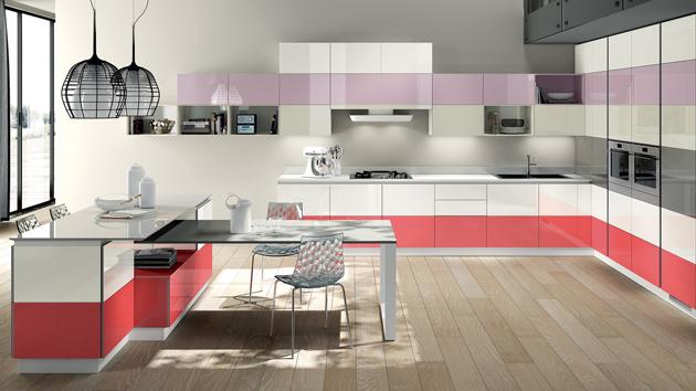 White, Violet and Red - Innovative Choice of Colours