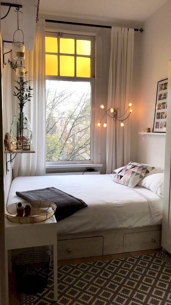25 SMALL BEDROOM DECORATING IDEAS ON A BUDGET Small Bedroom Ideas 