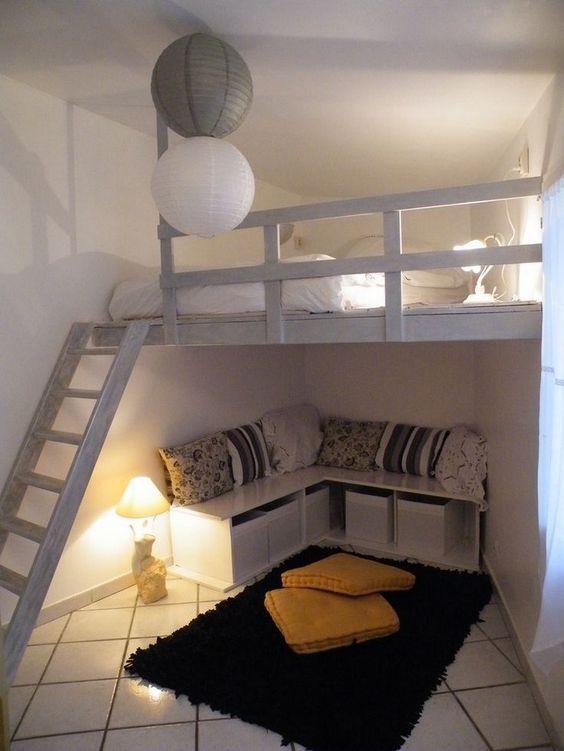 A Simple Loft - Bedroom Ideas for Small Rooms