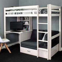 Bunk Bed Idea - Small Bedroom Decorating Ideas on a Budget