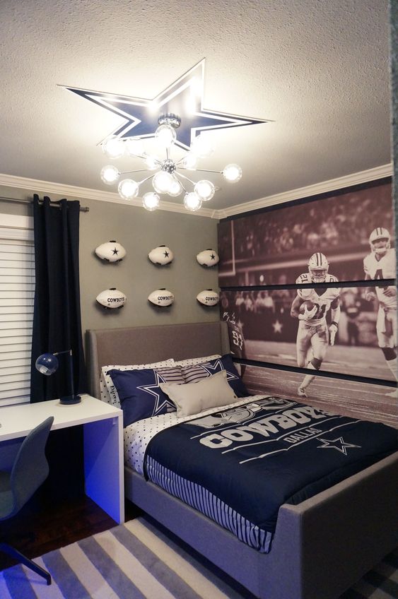 Perfect for Teenage Boys - Sport-Themed Decor