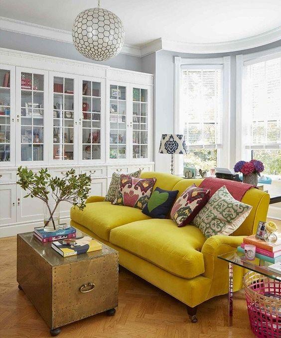 A Yellow Couch - Bubbly and Creative