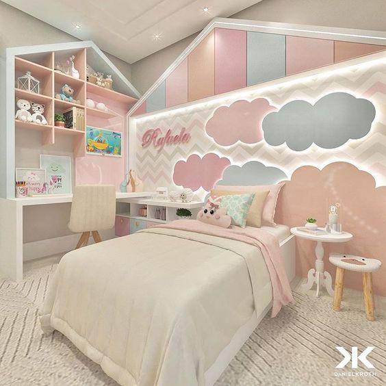 40 Children Room Ideas Little Girl Bedroom For Small Rooms Founterior - Wall Decor Ideas For Little Girl Bedroom