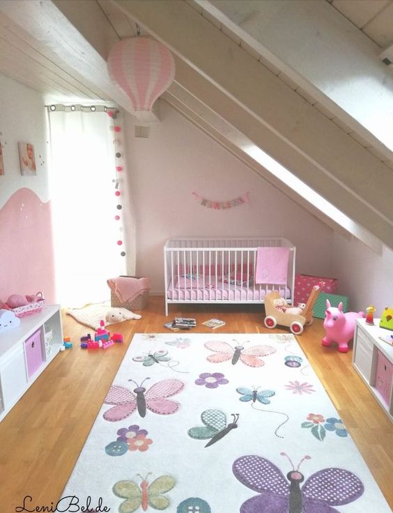 Pretty in Pink - Little Girl Bedroom Ideas for Small Rooms