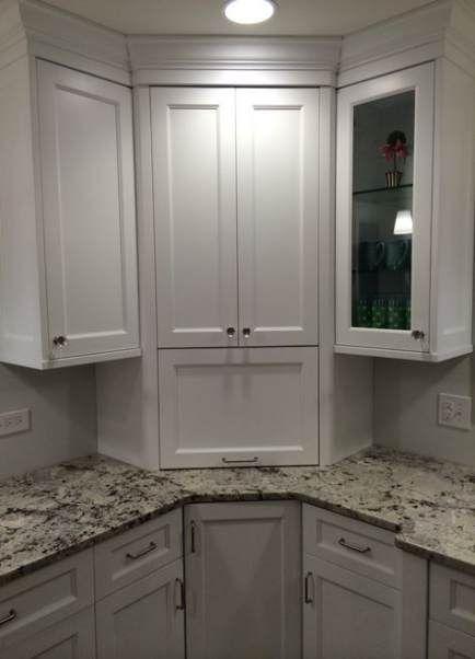 Amazing and Manageable - Corner Kitchen Cabinet Ideas