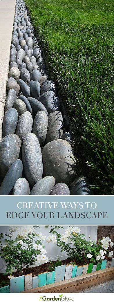 Pretty with Pebbles – Garden Edging Ideas