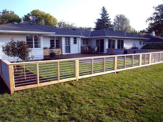Modern Style Sheet Metal Fence - Simple and Stylish