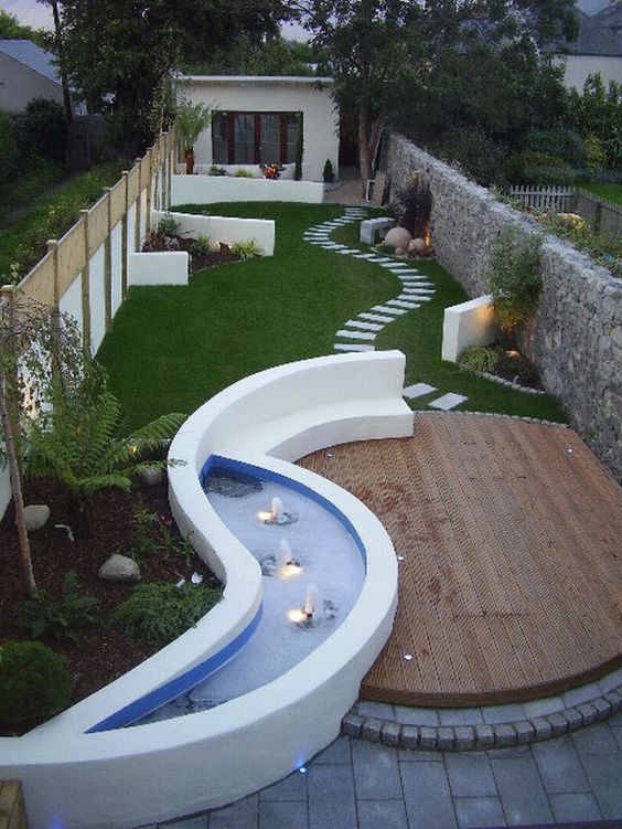 A Combination of Everything - Backyard Landscaping Ideas