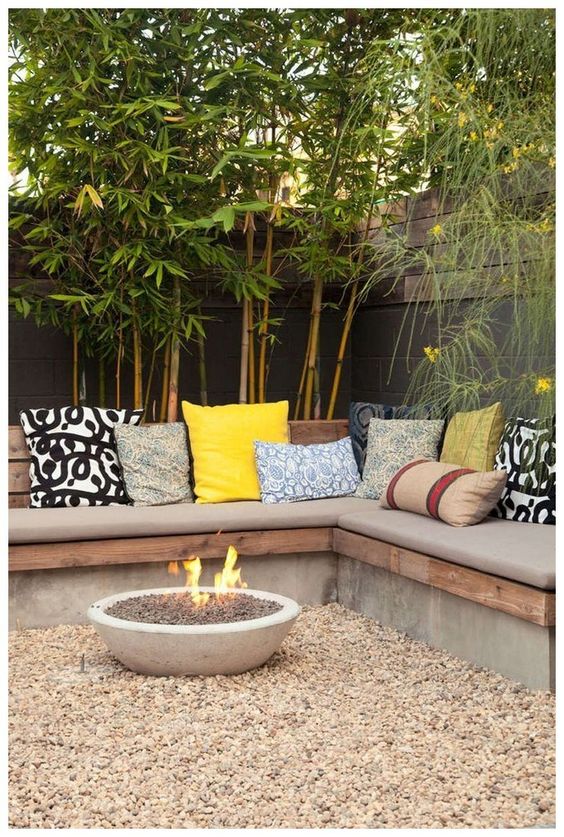 Warming Up by the Fire – Backyard Landscaping Ideas
