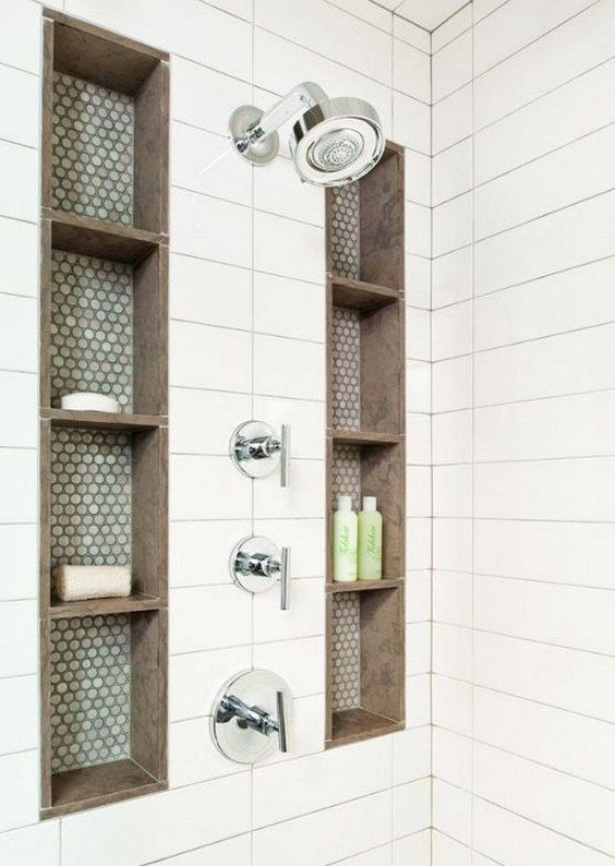 Have Them Built-In - Shower Shelves