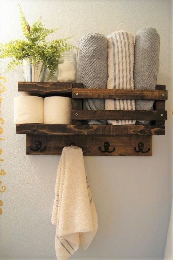 Make it Yourself - Decorative Bathroom Shelf Ideas