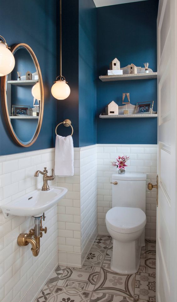 Paint it Blue – Best Bathroom Design Ideas