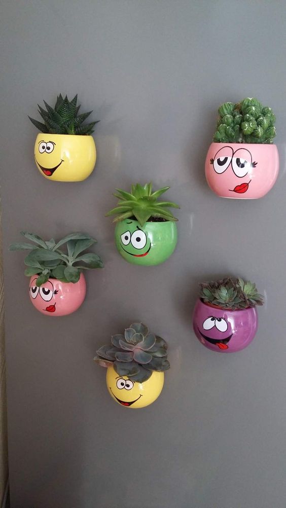 Perfect for Succulents - Funny Wall Planters