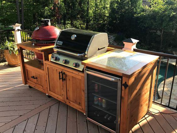 Awesome and Portable - Outdoor Kitchen Cabinet Ideas