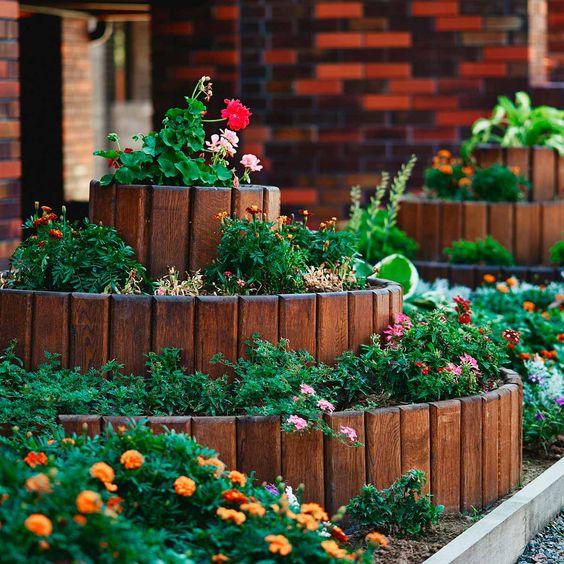 25 SIMPLE FLOWER BED IDEAS Garden Bed Ideas Founterior