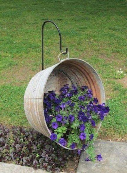 Old into New – Simple Flower Bed Ideas