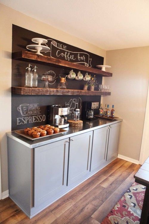 A Kitchenette for Coffee - Great for Coffee Lovers