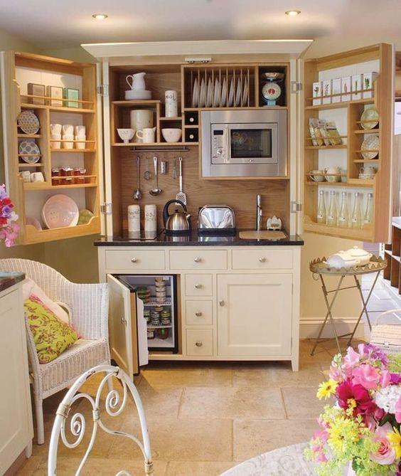 A Whole Cupboard – An Awesome Kitchenette