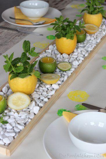 Citrus Planters - And Candle Holders