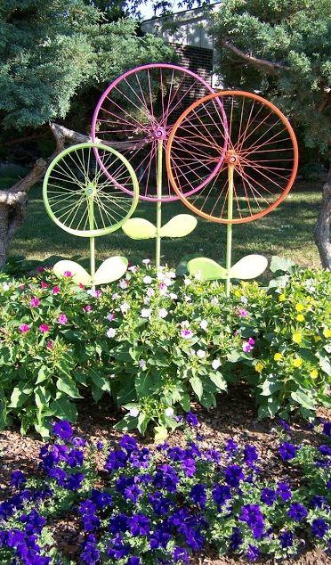 Bicycle Flowers - Creativity at Its Best