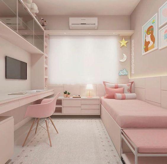 Simplistic and Modern - Girls Bedroom Decor Ideas