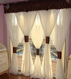 Stylish and Chic - Bedroom Window Curtains