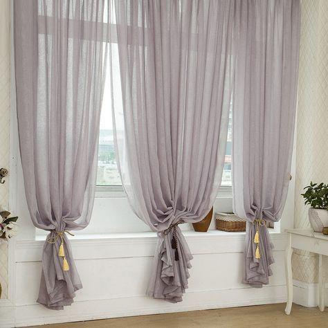 Elegant and Lovely – Bedroom Window Curtains
