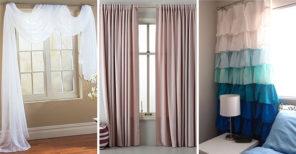 40 BEDROOM CURTAIN IDEAS – Bedroom Window Curtains