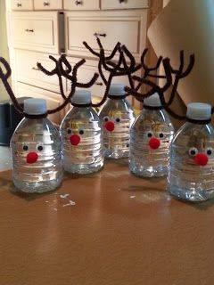 Reindeer Bottles - Christmas Party Decoration Ideas