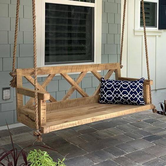 A Porch Swing - DIY Garden Furniture