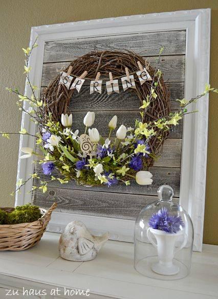 A Lovely Wreath - A Rustic Atmosphere