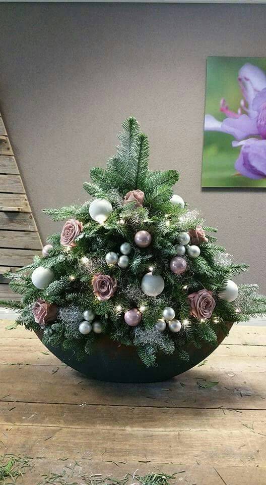 A Small Christmas Tree - Cute and Wintery