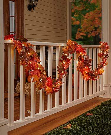 A Gorgeous Garland – Of Autumn Leaves