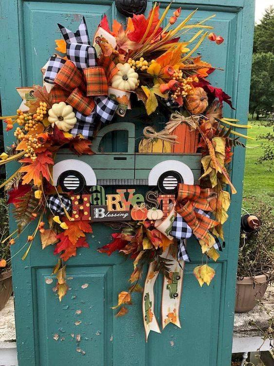 Happy to Harvest - Adorable Fall Wreaths