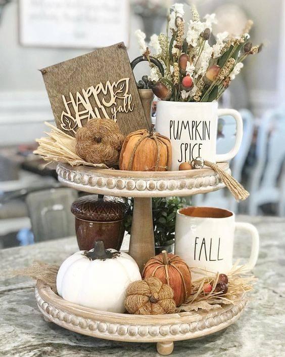 Awesome Autumn - Try Out a Tiered Tray