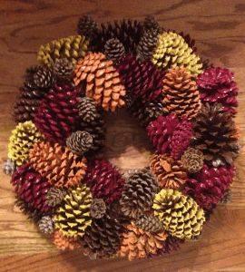 Painted Pinecones - DIY Autumn Projects