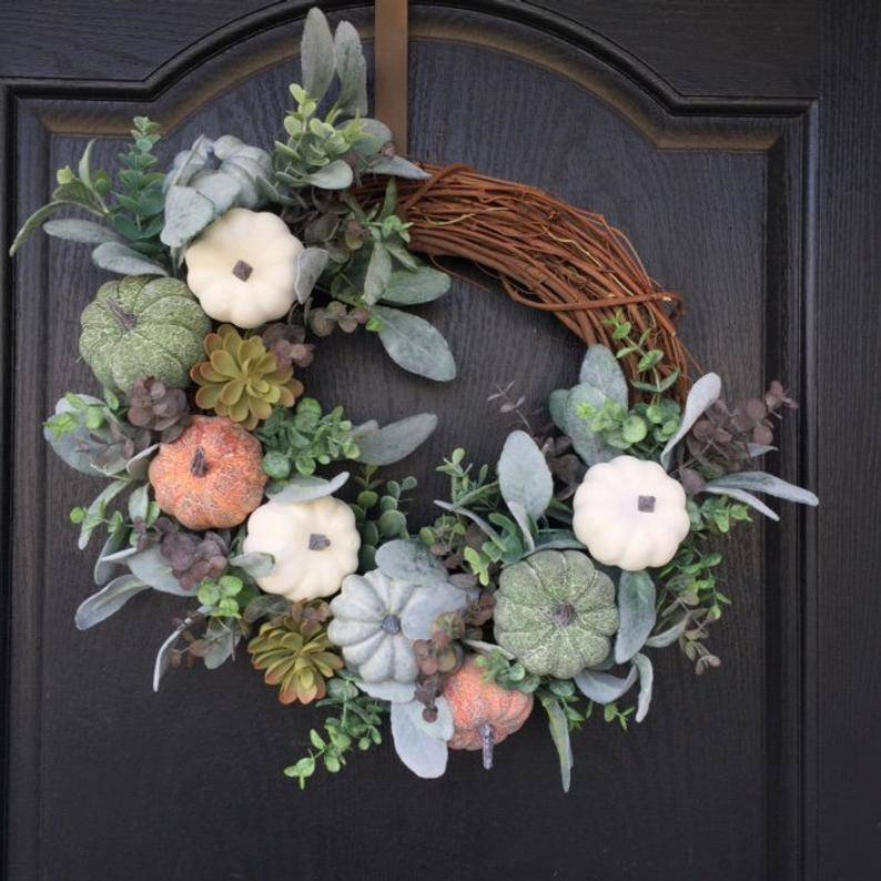 A Front Door Wreath - Amazing and Awesome