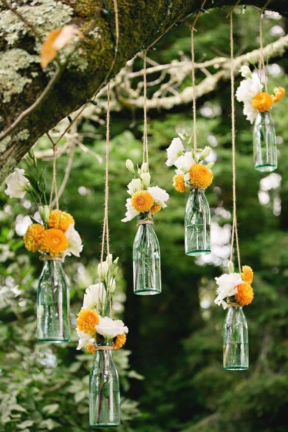 For a Natural Essence - Cheap Wedding Decoration Ideas