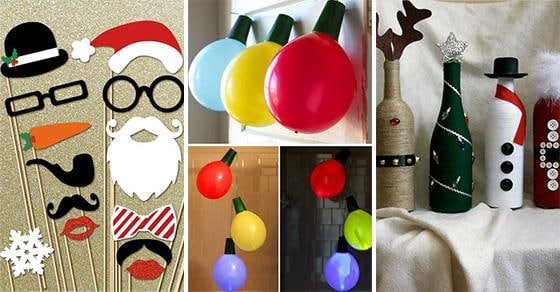 20 CHRISTMAS PARTY DECORATION IDEAS – DIY Christmas Party Decorations