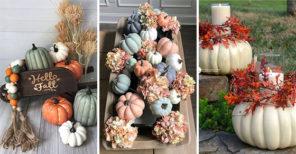 30 CREATIVE PUMPKIN DECORATING IDEAS – Halloween Pumpkin Decorations