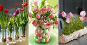 20 SPRING TABLE CENTREPIECES – Stunning Spring Table Decorations